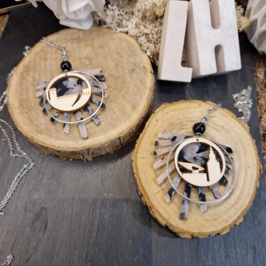 MOON SHINE Sautoir LE HAVRE