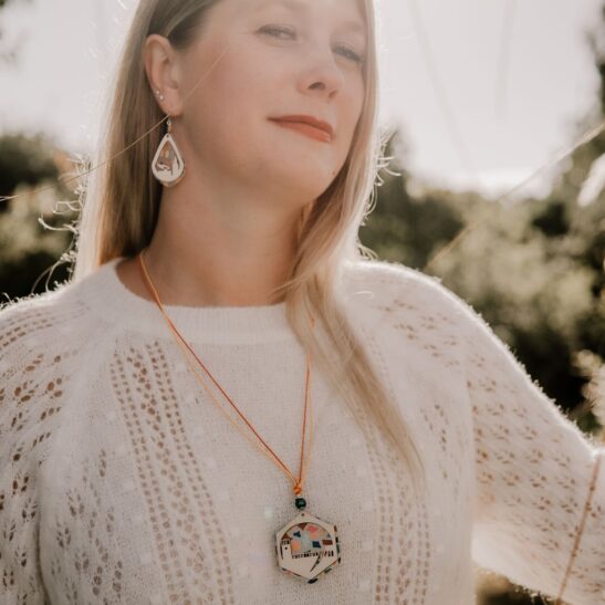 CATENE Sautoir réglable hexagonale LE HAVRE