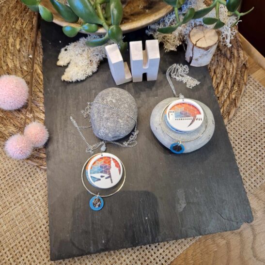 TETRIS sautoir coloré du Havre