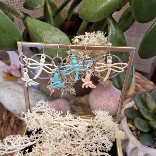 Boucles d'oreilles LIBELLULES collection MON CHOIX