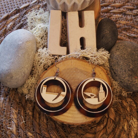 AUGUSTE boucles d'oreilles havraises