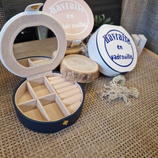 HAVRAISE EN VADROUILLE coffret à bijoux de voyage