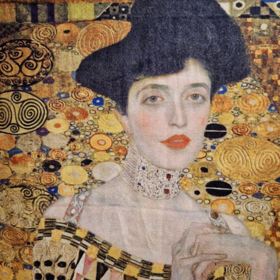 FEMME EN OR étole reproduction tableau