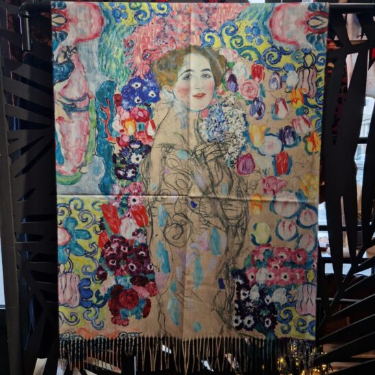 PORTRAIT DE RIA étole artistique