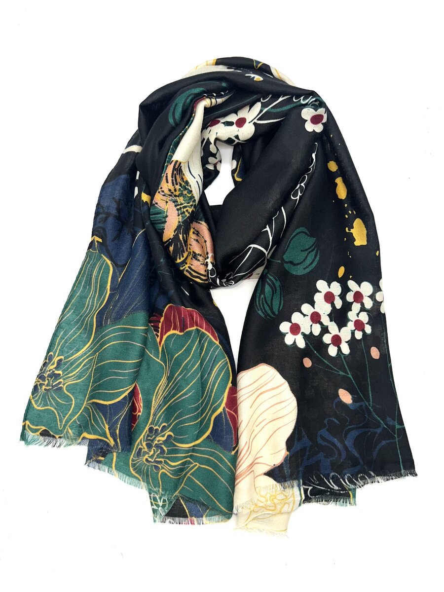 georgette-foulard-motifs-grandes-fleurs-colorées-coton-viscose-tout-doux-idée-cadeau-femme (5)