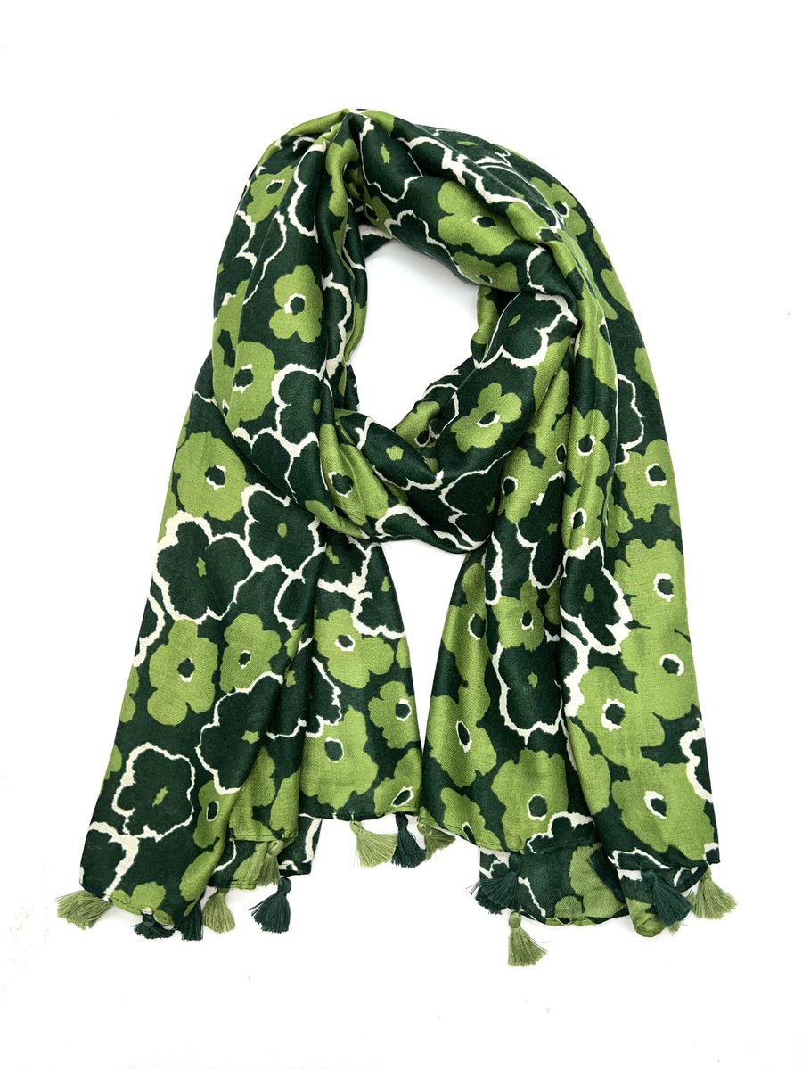 nicole-foulard-épais-élégant-motif-fleurs-vintage-annes60 (1)