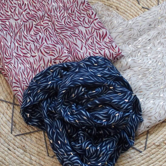 PETRONILLE foulard motifs