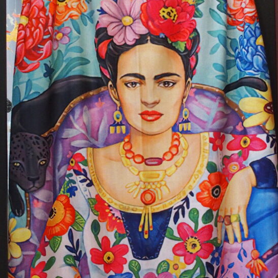 FRIDA étole artistique originale