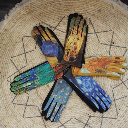 TABLEAUX gants motifs artistiques