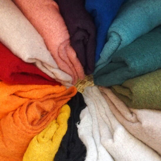 NINON grande écharpe bouclette